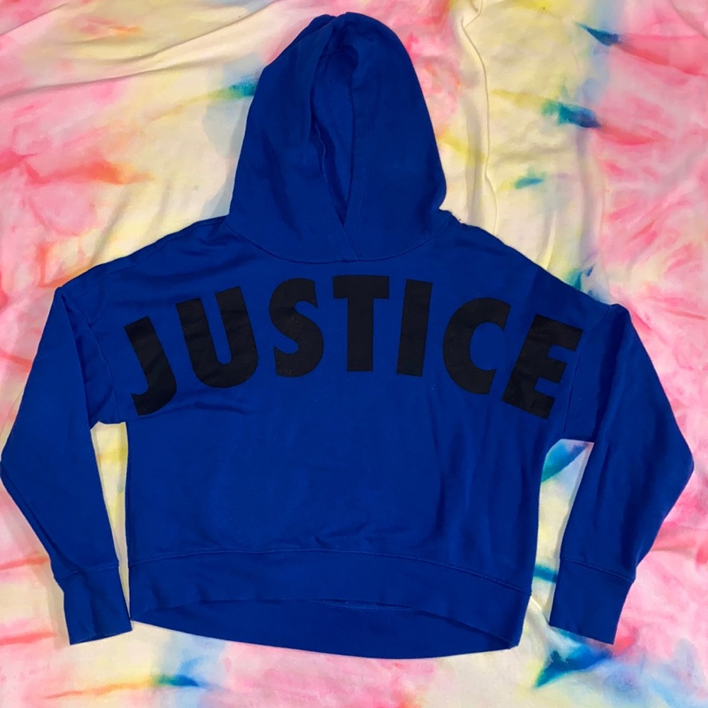 Justice hoodie 14/16